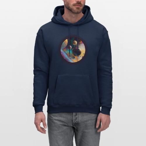 Planets in the Abstract - Men's Hoodie