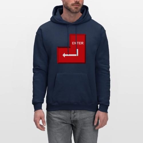 Just Press Enter - Men's Hoodie
