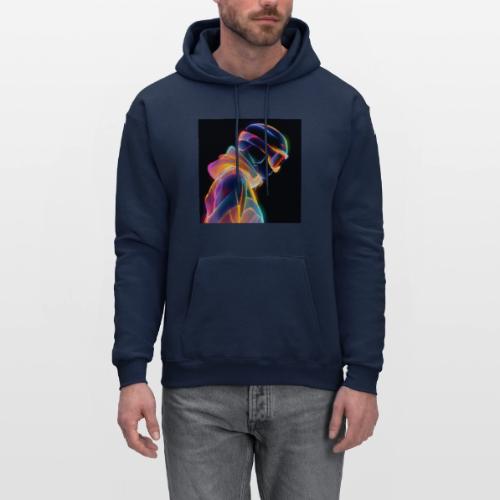 Snowboarding: Neon Gravity Ride - Men's Hoodie