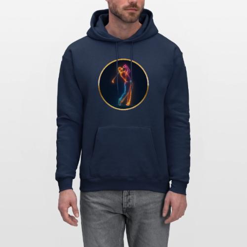 Neon Golf Motion - Men's Hoodie