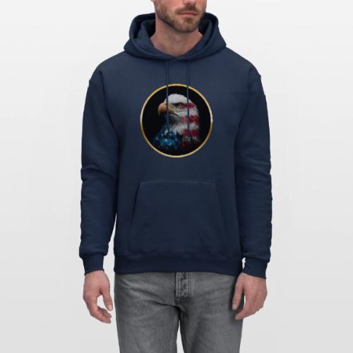 USA: Liberty Emblem - Men's Hoodie
