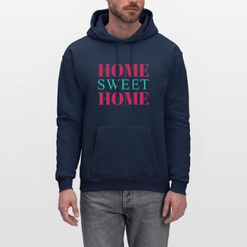 Home Sweet Home Typography Design - Men's Hoodie