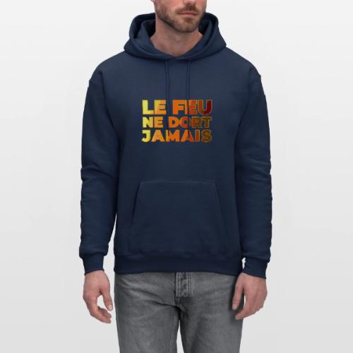 Fire never sleeps - Men's Hoodie