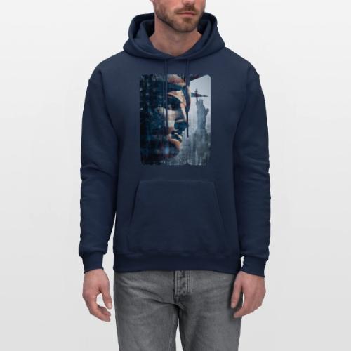 USA: Liberty in Three Visions - Men's Hoodie