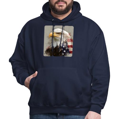 USA: Eagle of the Free - Men's Hoodie