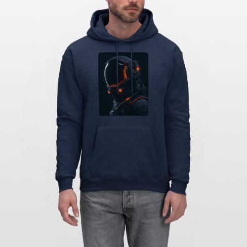 Futuristic Astronaut Helmet - Men's Hoodie