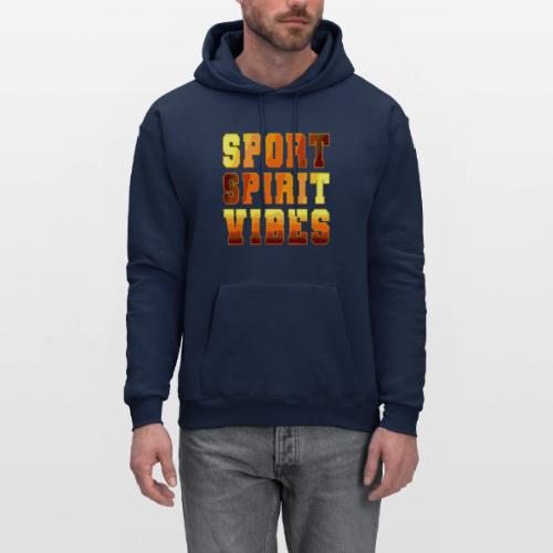 Sport Spirit Vibes Gradient - Men's Hoodie