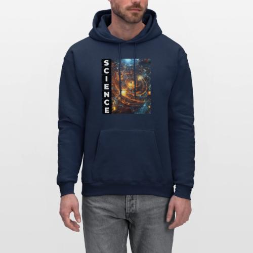 Golden Core of Science - Men's Hoodie