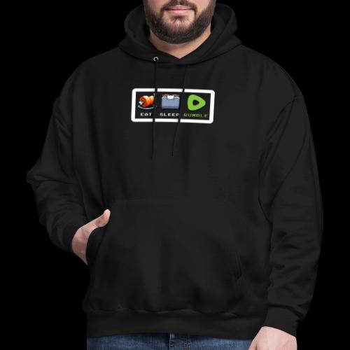 Eat Sleep Rumble merch - Men's Hoodie