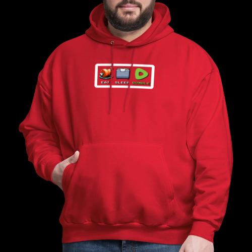 Eat Sleep Rumble merch - Men's Hoodie