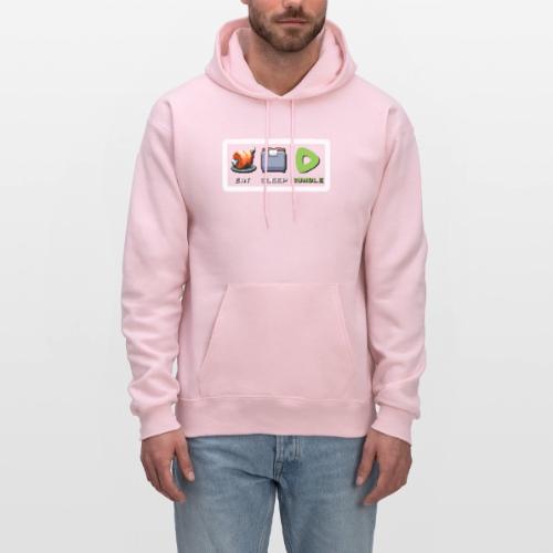 Eat Sleep Rumble merch - Men's Hoodie