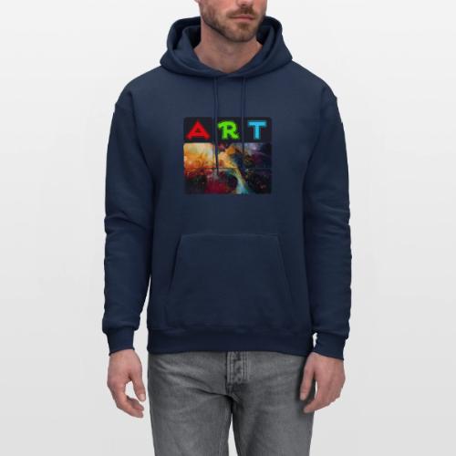 Waves of Art - Men's Hoodie
