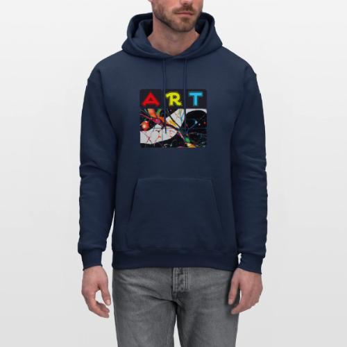 Art in Motion: Color Unleashed - Men's Hoodie