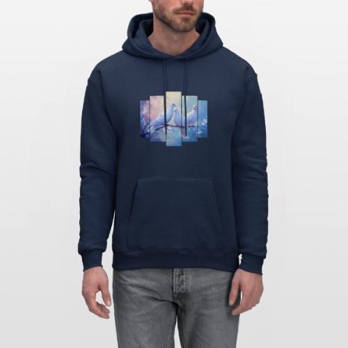 Symbols of Peace and Serenity - Men's Hoodie