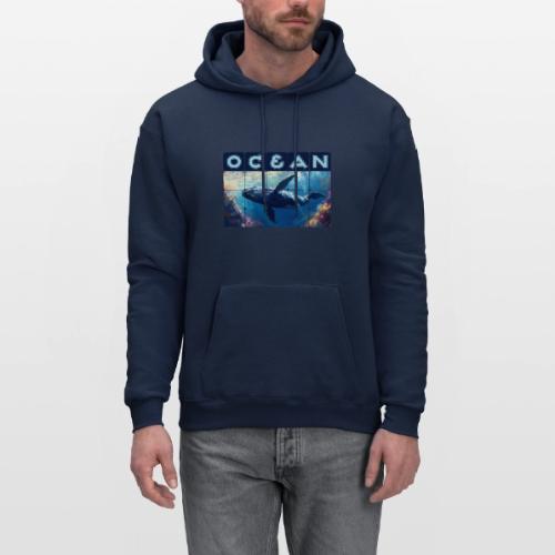 Ocean: Majestic Deep - Men's Hoodie