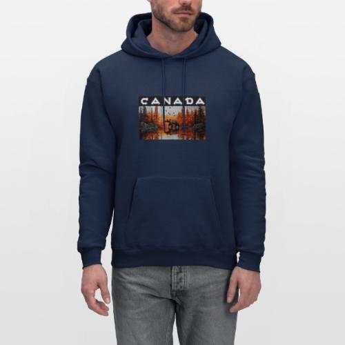 Canada Wilderness Art - Men's Hoodie