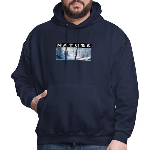 Nature: Frozen Horizon - Men's Hoodie