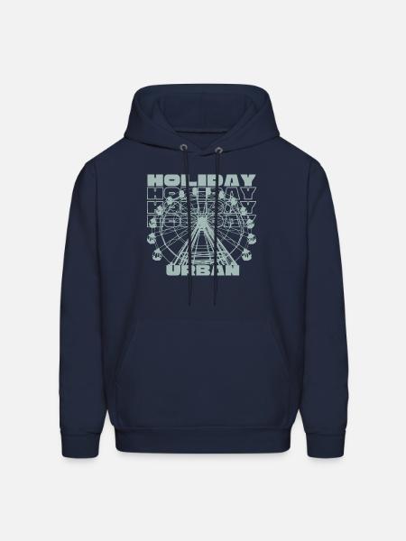 Ferris wheel streetwear urban - Men's Hoodie - navy