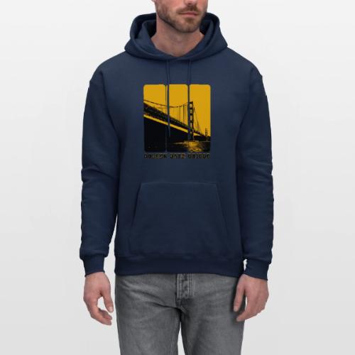 Golden Gate Bold Icon - Men's Hoodie