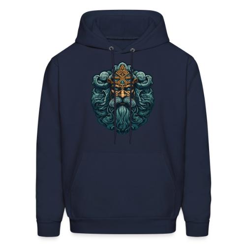 Legendary Viking Warrior: Epic Design - Men's Hoodie