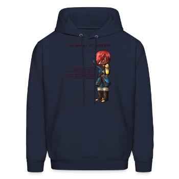 Minute of Sorcery Siora Teeshirt - Men's Hoodie - navy - Front - Elias (183cm)