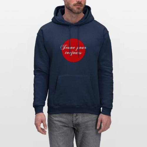 Jeune pour toujours - Men's Hoodie