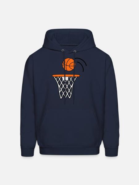 Basketball - Men's Hoodie - navy