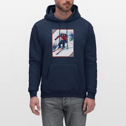 Skiing is Life - Men's Hoodie