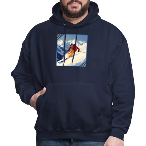 Mountain Skiing Vibes - Men's Hoodie