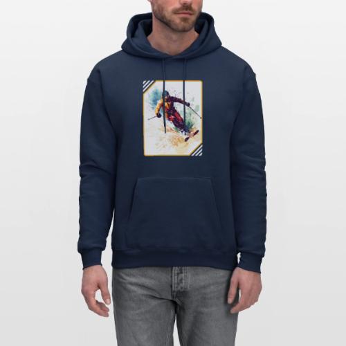 Winter Skiing Escape - Men's Hoodie