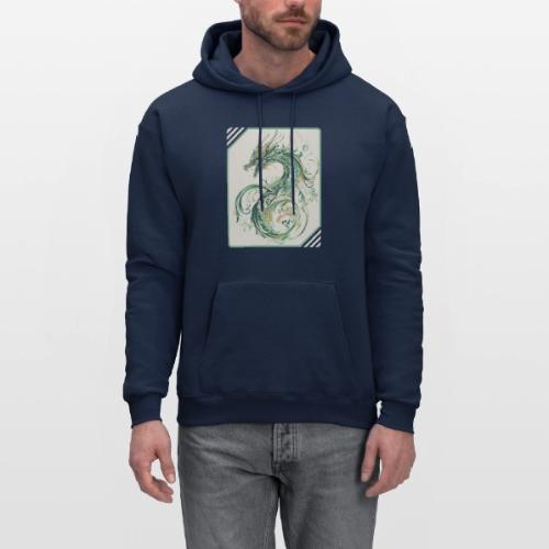 Brush of the Dragon - Men's Hoodie