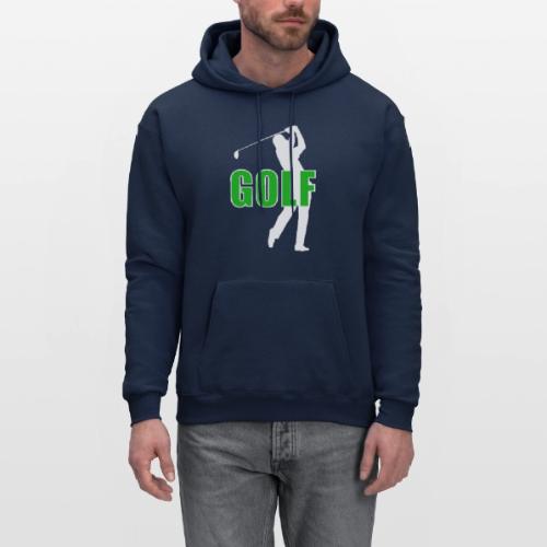 Golf: Classic Golf Motion - Men's Hoodie