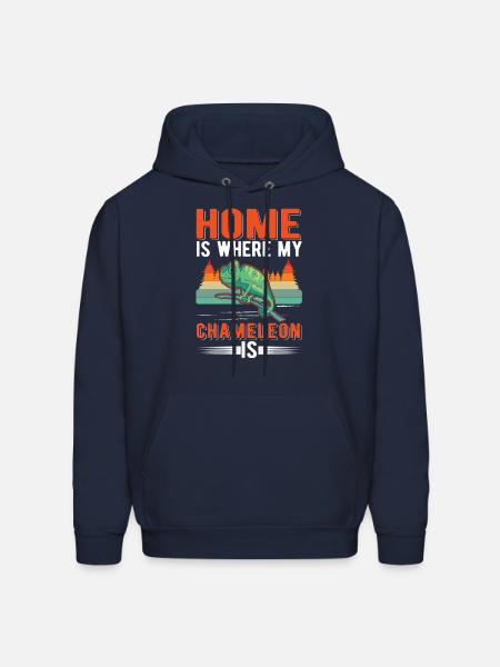 Chameleon Home - Men's Hoodie - navy