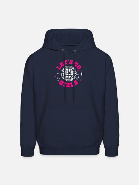 Let's Go Girls - Men's Hoodie - navy