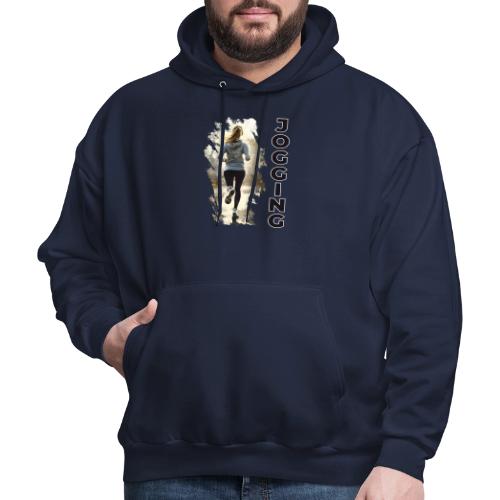 Jogging: Run into Motion - Men's Hoodie