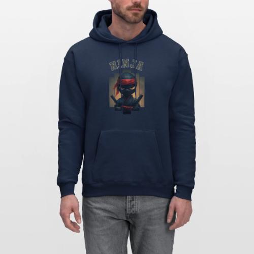 Cartoon Ninja Vibes - Men's Hoodie