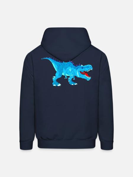 Icy Rex - Men's Hoodie - navy