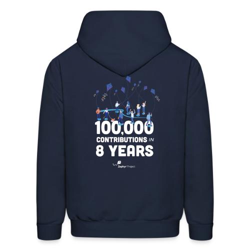 Zephyr 100,000 Contributions - Men's Hoodie