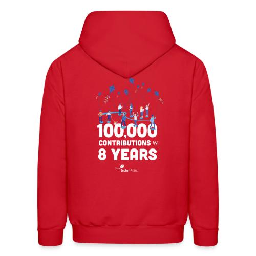 Zephyr 100,000 Contributions - Men's Hoodie