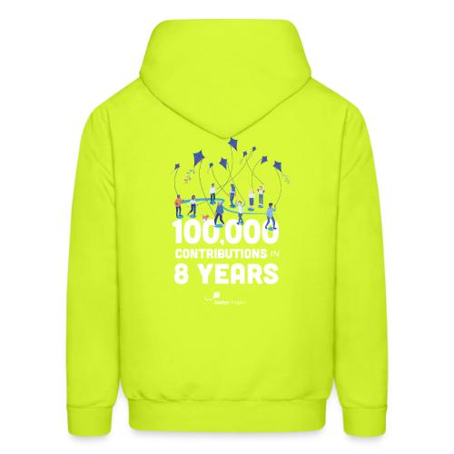 Zephyr 100,000 Contributions - Men's Hoodie