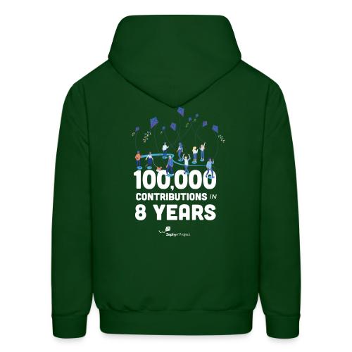 Zephyr 100,000 Contributions - Men's Hoodie