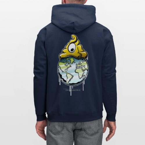 shit rules the world - Men's Hoodie