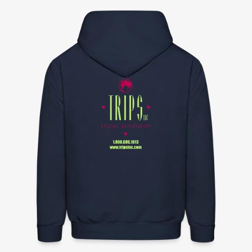 Original Trips Inc.™ multi colored logo - Men's Hoodie