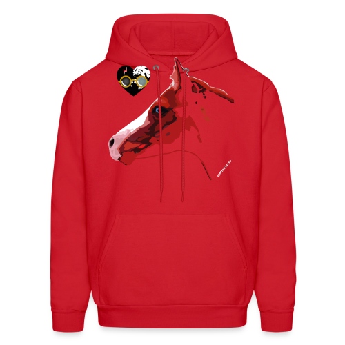 Spotted.Horse Appaloosa Colt Red - Men's Hoodie