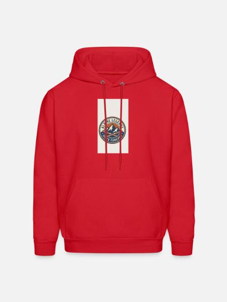Alpine Legends Crest - Men's Hoodie - red