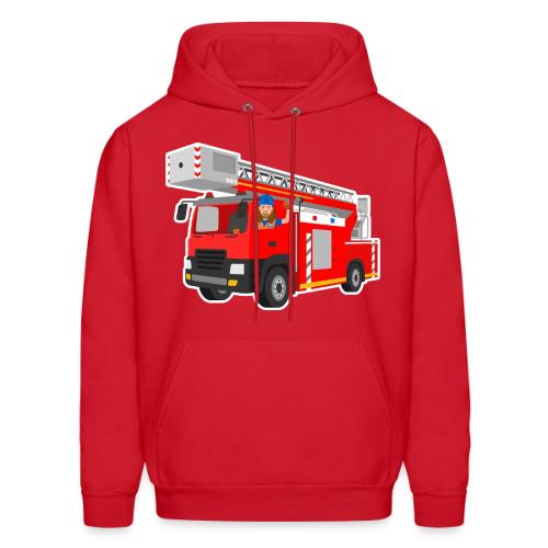 Handyman Hal Fire Truck - Men's Hoodie