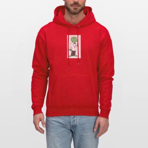 Sir Lawrence the Lounge Lizard King - Men's Hoodie