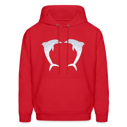 Two dolphins - Men's Hoodie