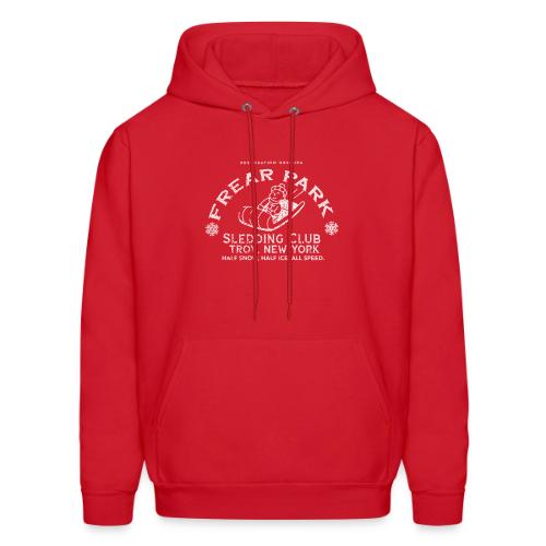 RO Frear Park Sledding Club Distressed Light - Men's Hoodie