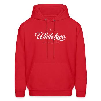 Whiteface Mountain Ny is - Men's Hoodie - red - Front - Elias (183cm)